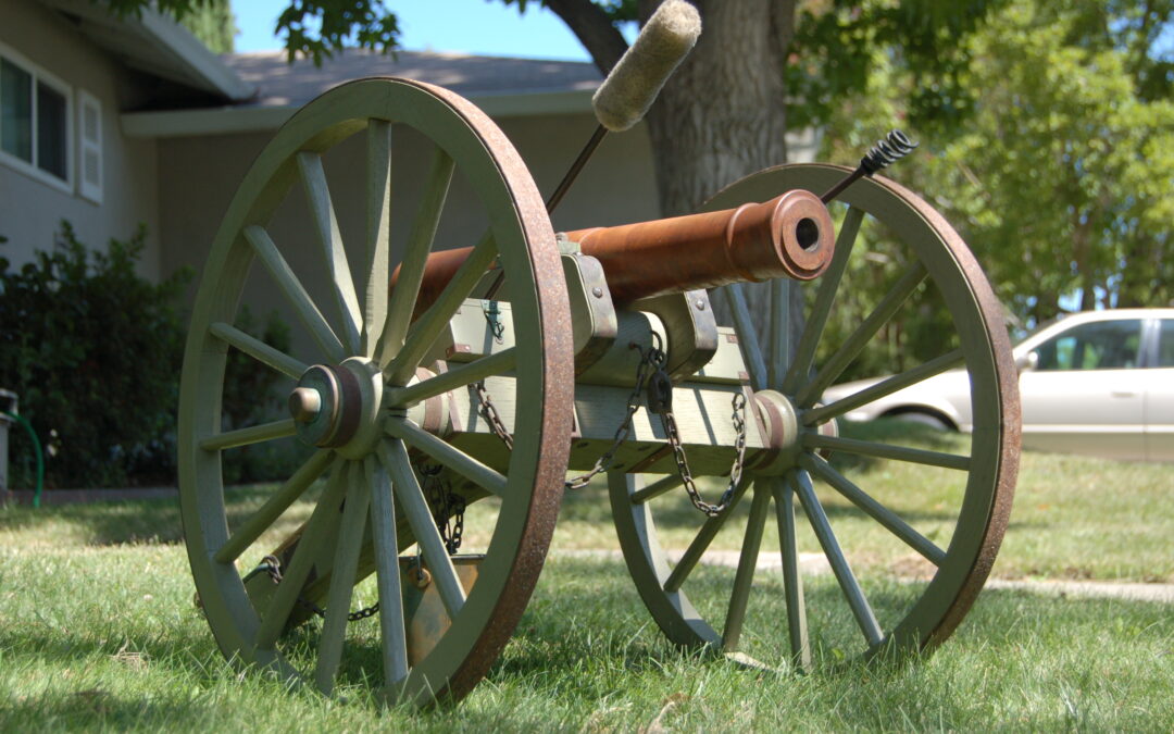 1841 6 Pounder Cannon – 1/2 Scale