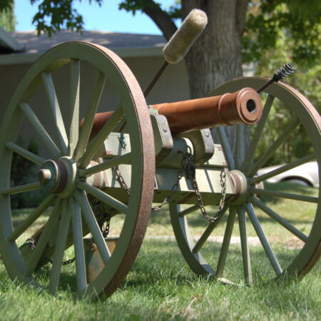 1841 6 Pounder Cannon - 1/2 Scale