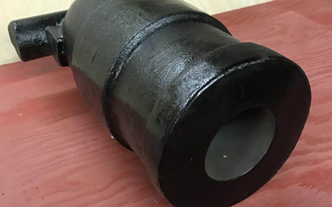 Coehorn Mortar 12lb, Full Scale, 3″ Bore with Powder Chamber