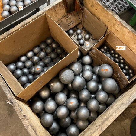 Cannonball 1" dia., Iron Round Shot, 0.13 lbs