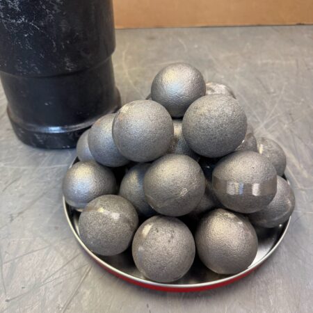 Cannonball 2-1/4" dia., Iron Round Shot, 1.50 lbs