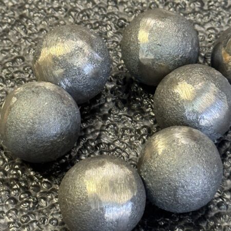 Cannonball 1" dia., Iron Round Shot, 0.13 lbs