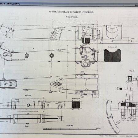 Carriage Plans - Mountain Howitzer Carriage
